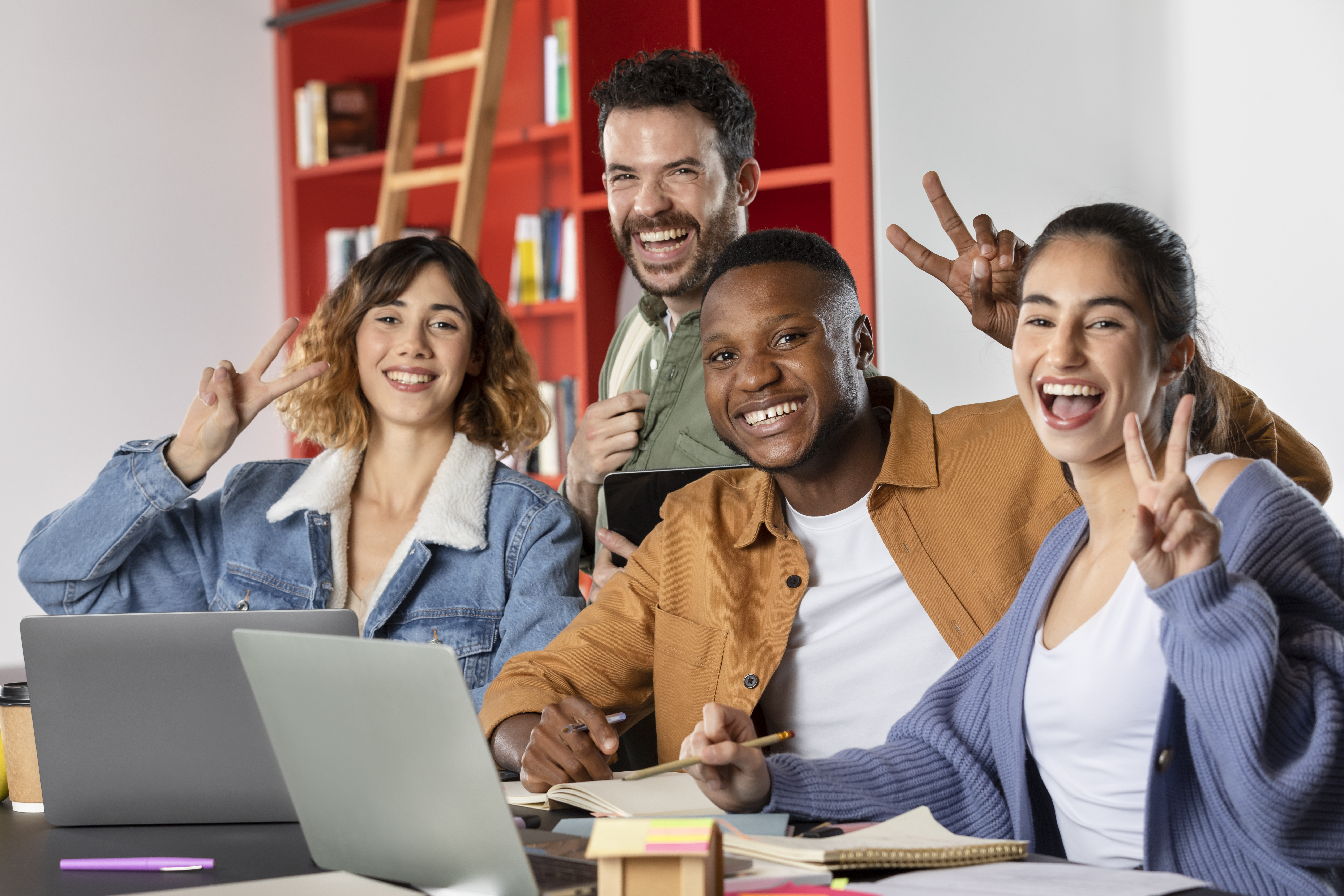 Equipo diverso de profesionales